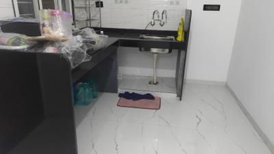 Kitchen Image of 1010 Sq.ft 2 BHK Apartment / Flat for rent in Oxy Eterno, Dhanori Pune for Rs. 30000