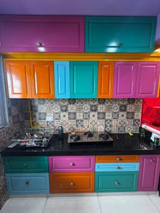 Kitchen Image of 1215 Sq.ft 2 BHK Apartment / Flat for rent in Adani Aster Phase 1, Vaishno Devi Circle Ahmedabad for Rs. 55000