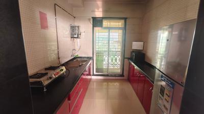 Kitchen Image of 1850 Sq.ft 3 BHK Apartment / Flat for rent in Sector 16 A Navi Mumbai for Rs. 125000