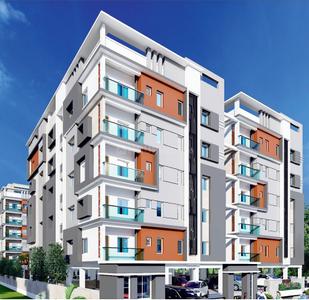Image of 1099 Sq.ft 2 BHK Apartment / Flat for sale in Sanjana Padmavathi Pride, Narapally, Hyderabad for Rs. 5720000
