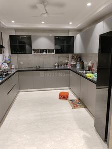 Kitchen Image of 1953 Sq.ft 3 BHK Builder Floor for rent in Greater Kailash I New Delhi for Rs. 185000