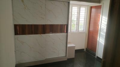 Bedroom Image of 1200 Sq.ft 2 BHK Builder Floor for rent in Mallathahalli Bengaluru for Rs. 25000