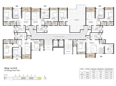 Image of 1050 Sq.ft 2 BHK Apartment / Flat for sale in Tathawade, Pune for Rs. 7800000