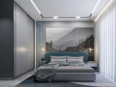 Bedroom Image of 2238 Sq.ft 3 BHK Apartment / Flat for sale in Vesu Surat for Rs. 11100000