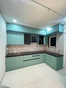 Kitchen Image of 1000 Sq.ft 2 BHK Apartment / Flat for rent in Aparna Sarovar Zicon, Serilingampally Hyderabad for Rs. 45000
