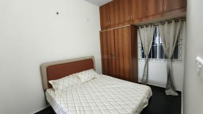 Bedroom Image of 950 Sq.ft 2 BHK Builder Floor for rent in Mahadevapura Bengaluru for Rs. 38000