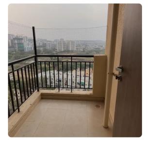 Balcony Image of 1000 Sq.ft 2 BHK Apartment / Flat for rent in Vertical Alcinia, Mohammed Wadi Pune for Rs. 35000
