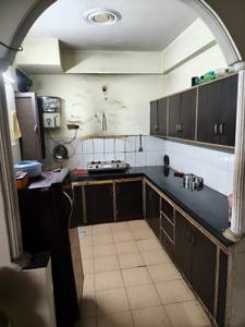 Kitchen Image of 1388 Sq.ft 3 BHK Apartment / Flat for sale in Trehan Hill View Garden, Thara Bhiwadi for Rs. 4000000