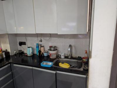 Kitchen Image of 810 Sq.ft 2 BHK Apartment / Flat for sale in Chandan Hola New Delhi for Rs. 4800000