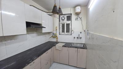 Kitchen Image of 915 Sq.ft 3 BHK Builder Floor for rent in Sector 15 Dwarka New Delhi for Rs. 26000