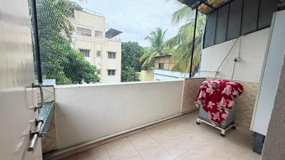 Balcony Image of 1800 Sq.ft 4 BHK Apartment / Flat for rent in Nigdi Pune for Rs. 65000