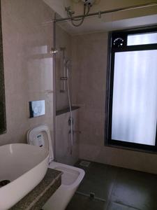 Common Bathroom Image of 860 Sq.ft 2 BHK Apartment / Flat for sale in Dynamix Divum, Malad East Mumbai for Rs. 27000000