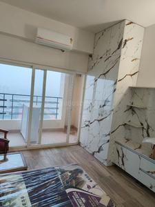 Bedroom Image of 435 Sq.ft 1 RK Apartment / Flat for rent in Paramount Golfforeste Premium Apartments, Surajpur Greater Noida for Rs. 15000