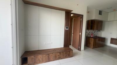 Living Room Image of 605 Sq.ft 1 BHK Apartment / Flat for rent in Mahindra Eden, Jyotipuram Bengaluru for Rs. 30000