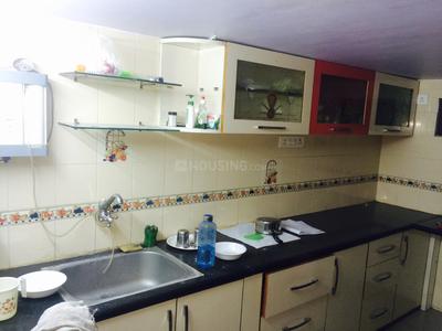 Kitchen Image of 400 Sq.ft 1 BHK Builder Floor for rent in Mahalakshmi Layout Bengaluru for Rs. 26000