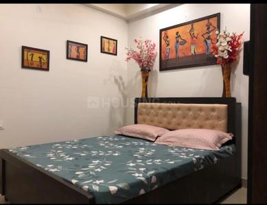 Bedroom Image of 610 Sq.ft 1 BHK Apartment / Flat for rent in Jagatpura Jaipur for Rs. 17500