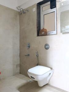 Common Bathroom Image of 500 Sq.ft 1 BHK Apartment / Flat for rent in Puraniks City Reserva Phase 1, Kasarvadavali Thane for Rs. 16000