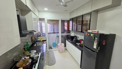 Kitchen Image of 1250 Sq.ft 3 BHK Apartment / Flat for sale in Utsav The Address, Baner Pune for Rs. 23500000
