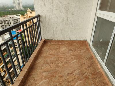 Balcony Image of 1100 Sq.ft 2 BHK Apartment / Flat for sale in Alliance Galaxy, Airoli Navi Mumbai for Rs. 15500000