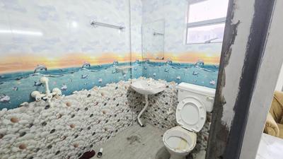 Bathroom Image of 456 Sq.ft 1 BHK Apartment / Flat for sale in Suncity Anantam Vrindavan, Jait Vrindavan for Rs. 3450000