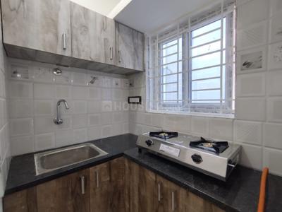 Kitchen Image of 600 Sq.ft 1 BHK Apartment / Flat for rent in Whitefield Bengaluru for Rs. 20000