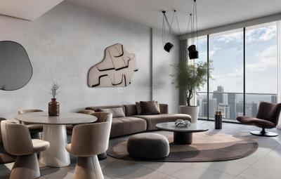 Living Room Image of 409 Sq.ft 1 RK Apartment / Flat for sale in Jumeirah Village Dubai for Rs. 19218469