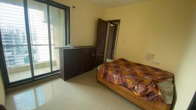 Bedroom Image of 1000 Sq.ft 2 BHK Apartment / Flat for rent in Kamdhenu Aura, Taloja Navi Mumbai for Rs. 23000