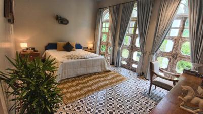 Bedroom Image of 2700 Sq.ft 3 BHK Villa for rent in Siolim Goa for Rs. 325000