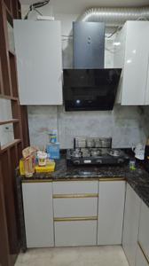 Kitchen Image of 850 Sq.ft 2 BHK Independent House for rent in Green Apartments, Rajouri Garden New Delhi for Rs. 35000