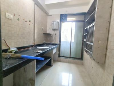 Kitchen Image of 680 Sq.ft 1 BHK Apartment / Flat for sale in Airoli Navi Mumbai for Rs. 9600000