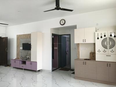 Dining Area Image of 1000 Sq.ft 3 BHK Apartment / Flat for rent in V Classic, Ramamurthy Nagar Bengaluru for Rs. 62000