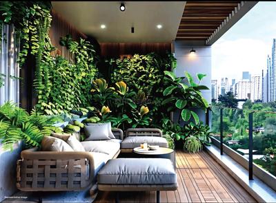Balcony Image of 2040 Sq.ft 4 BHK Apartment / Flat for sale in Shewalewadi Pune for Rs. 24000000