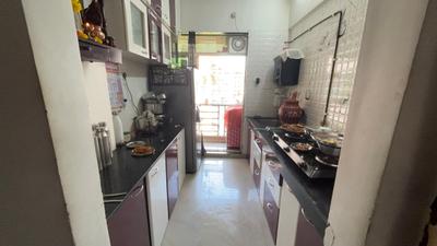 Kitchen Image of 690 Sq.ft 1 BHK Apartment / Flat for sale in Kalp Nisarg, Badlapur East Badlapur for Rs. 2500000