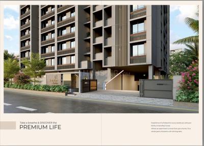 Image of 1278 Sq.ft 2 BHK Apartment / Flat for sale in Sanidhya Suvas, Tragad, Ahmedabad for Rs. 5151000