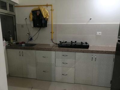 Kitchen Image of 860 Sq.ft 2 BHK Apartment / Flat for rent in Adani The Meadows, Shantigram Ahmedabad for Rs. 33000