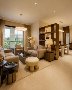 Living Room Image of 1520 Sq.ft 4 BHK Apartment / Flat for sale in Salarpuria Inspire Phase 1, New Town Kolkata for Rs. 22800000