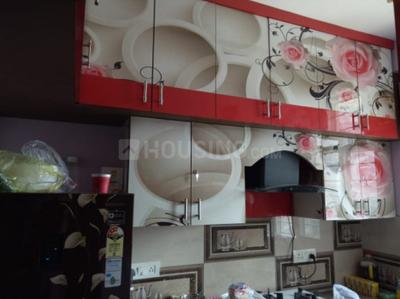 Kitchen Image of 800 Sq.ft 2 BHK Apartment / Flat for rent in Eldeco Saubhagyam Phase 2, Vrindavan Yojana Lucknow for Rs. 27000
