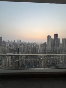 Balcony Image of 1700 Sq.ft 3 BHK Apartment / Flat for rent in Monte South, Byculla Mumbai for Rs. 220000