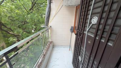 Balcony Image of 550 Sq.ft 1 BHK Builder Floor for rent in DDA Akshardham Apartments, Sector 19 Dwarka New Delhi for Rs. 20000