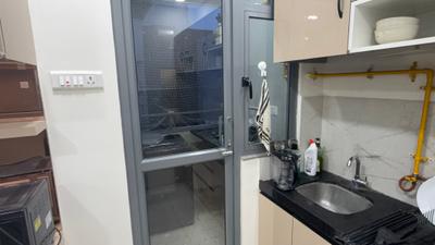 Kitchen Image of 1500 Sq.ft 3 BHK Apartment / Flat for rent in Adani Amogha, Shantigram Ahmedabad for Rs. 55000