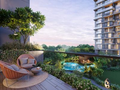 Balcony Image of 4050 Sq.ft 4 BHK Apartment / Flat for sale in The Grasslands, Kudasan Gandhinagar for Rs. 20250000