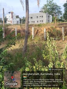Image of 1200 Sq.ft Residential Plot / Land for sale in Kurubarahalli, Bengaluru for Rs. 6500000