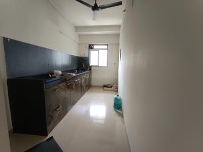 Kitchen Image of 650 Sq.ft 1 BHK Apartment / Flat for rent in Nandivardhan Fortuna Blue, Lower Parel Mumbai for Rs. 67000
