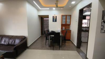 Living Room Image of 900 Sq.ft 2 BHK Apartment / Flat for rent in Siddhi Highland Park, Thane West Thane for Rs. 40000