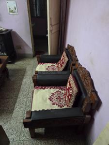Living Room Image of 650 Sq.ft 1 BHK Builder Floor for rent in Tilak Nagar New Delhi for Rs. 15000