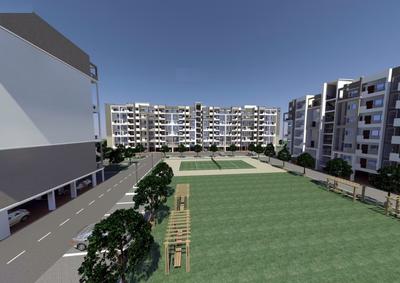 Image of 1127 Sq.ft 2 BHK Apartment / Flat for sale in Om Shiv Elite Phase IV, Shankarpur, Nagpur for Rs. 4200000