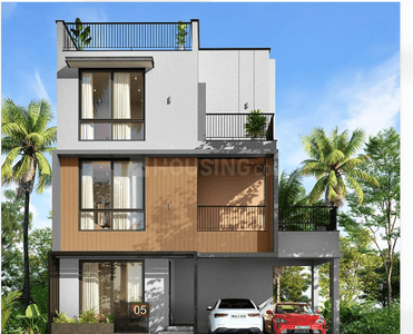 Image of 3200 Sq.ft 4 BHK Villa for sale in Radiance Edgewood, Siruseri, Chennai for Rs. 26700000