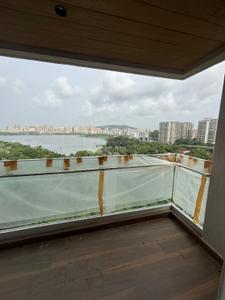Balcony Image of 2550 Sq.ft 4 BHK Apartment / Flat for sale in L And T Elixir Reserve, Powai Mumbai for Rs. 87500000