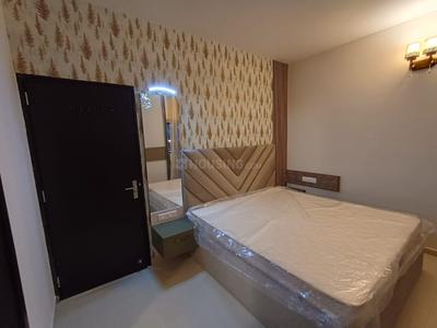 Bedroom Image of 780 Sq.ft 2 BHK Apartment / Flat for rent in Bren Northern Lights, Kogilu Bengaluru for Rs. 28000