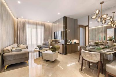 Living Room Image of 1515 Sq.ft 3 BHK Apartment / Flat for sale in Dosti Greenscapes, Hadapsar Pune for Rs. 15000000
